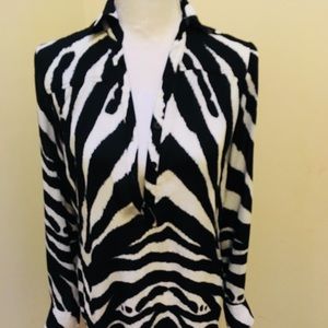 Zebra print tunic top!